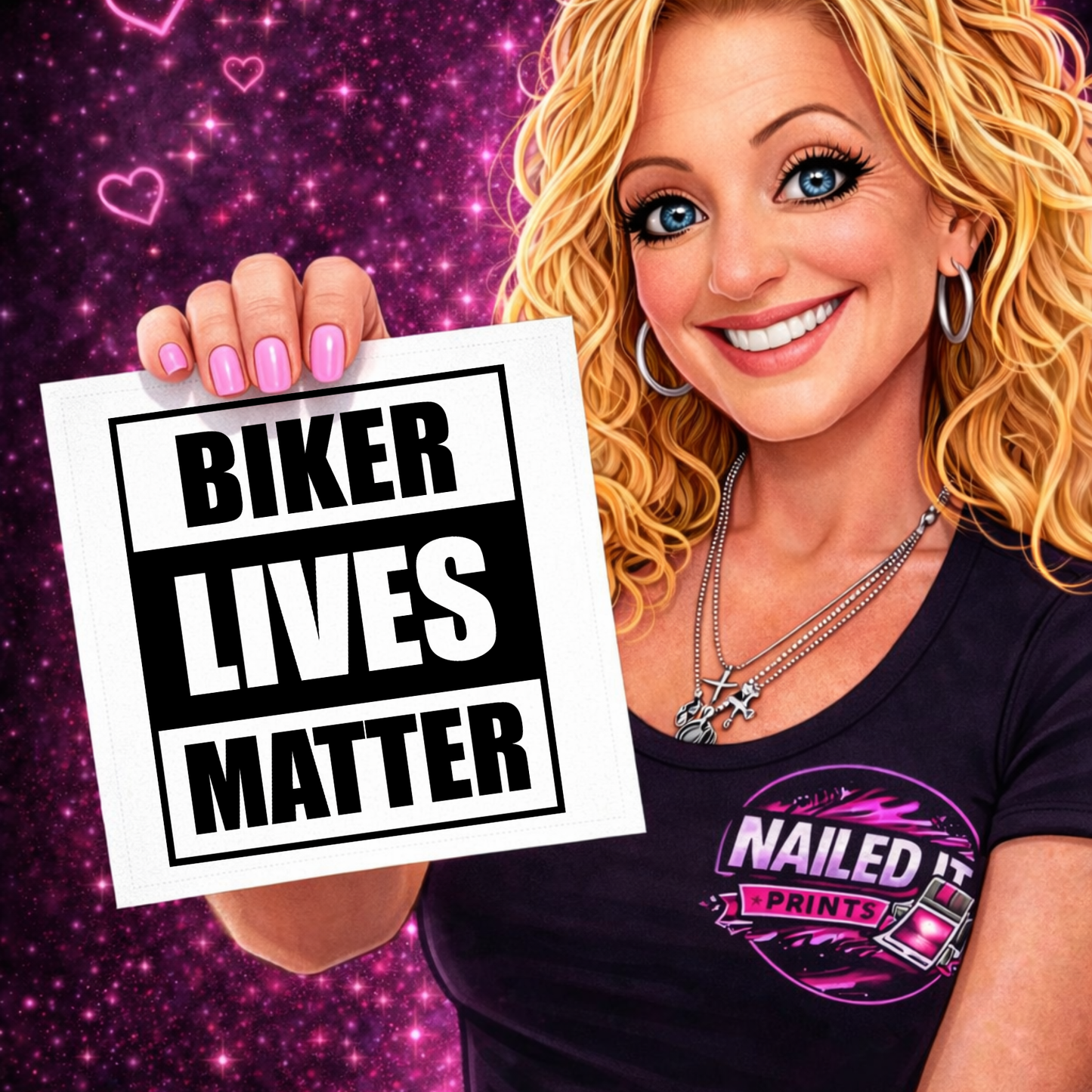 Biker Lives Matter Vinyl Decal - Matte Motorcycle Awareness Sticker